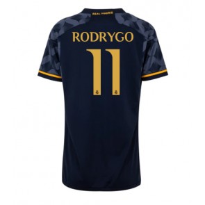 Real Madrid Rodrygo Goes #11 Koszulka Wyjazdowych Kobiety 2023-24 Krótki Rękaw